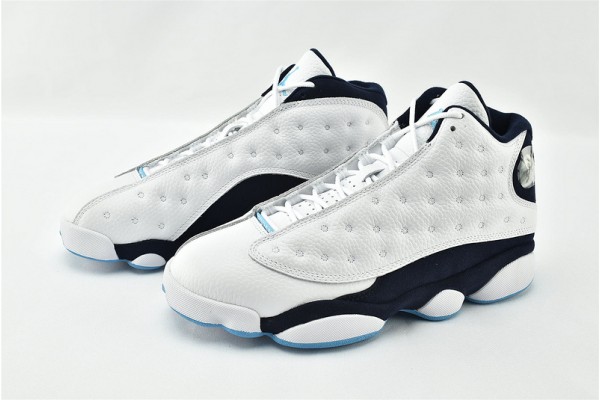 Air Jordan 13 Dark Powder Blue 414571 144 Womens And Mens Shoes